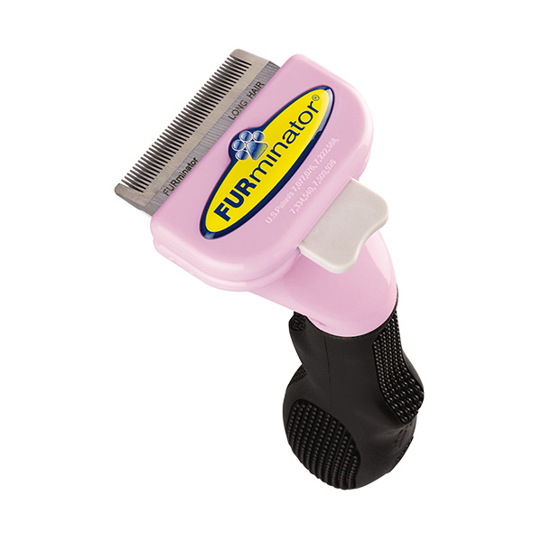 Small Cat deShedding Tool Long Hair FURminator